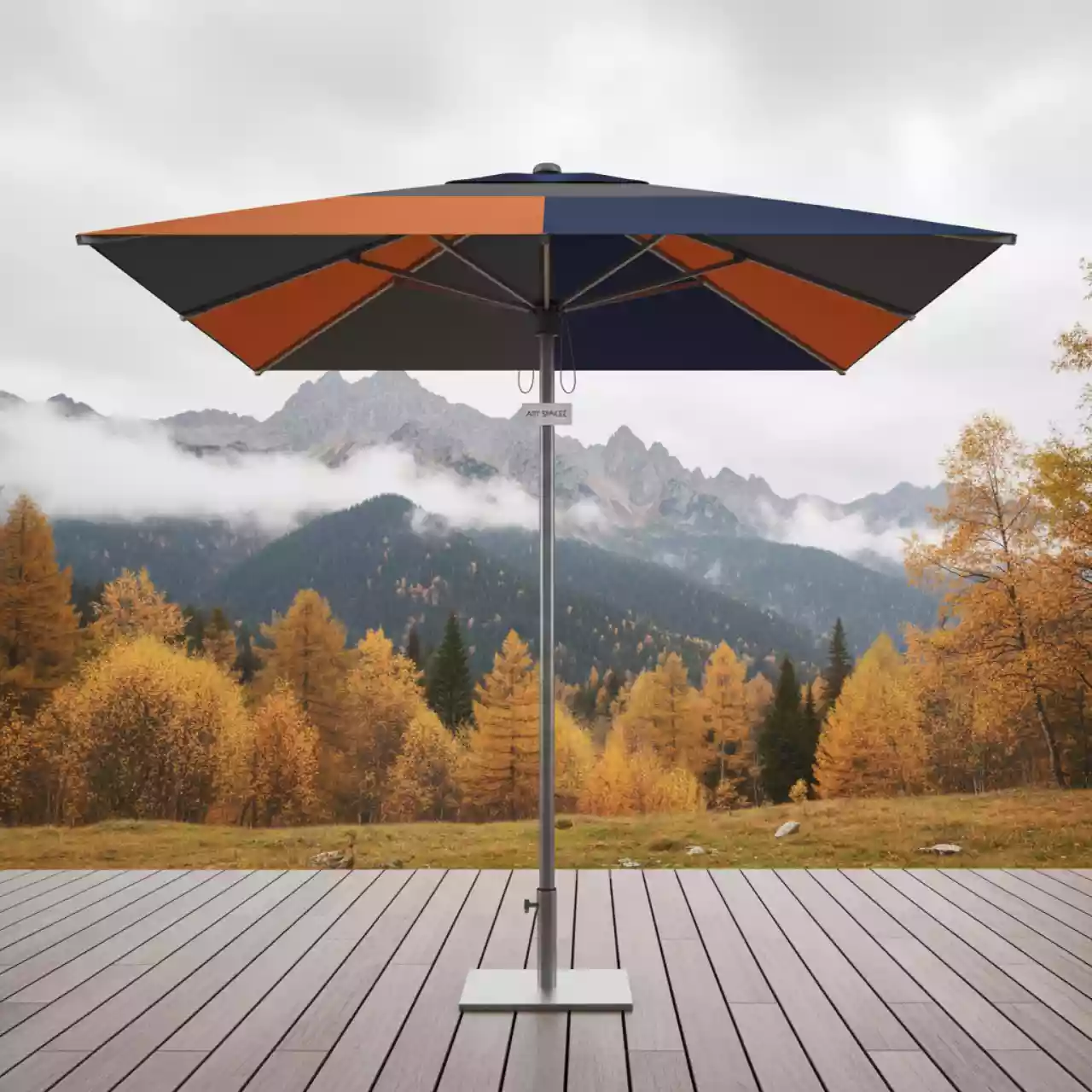 Аренда Зонт пляжный профессиональный Kiwi Clips 2 м в Поляна 1389 Отель и Спа — ART SPACE