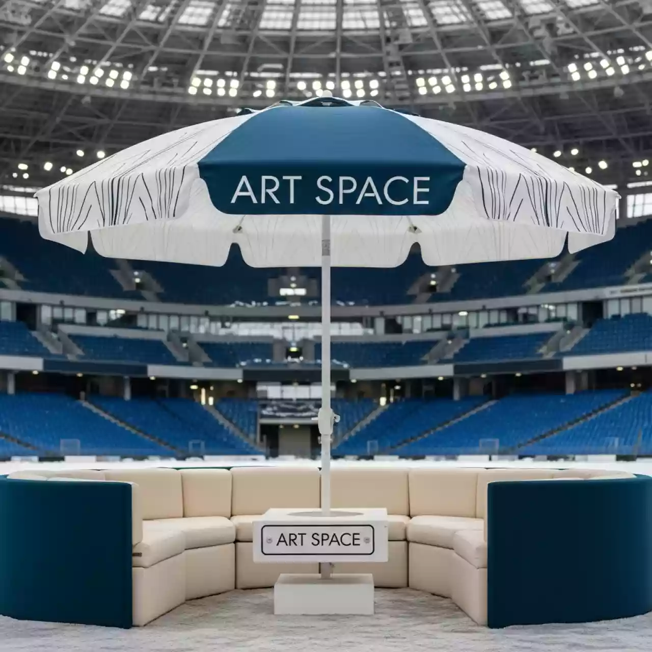 Аренда Зонт пляжный профессиональный Narciso Ø2,2 м в VK Stadium Sirius — ART SPACE