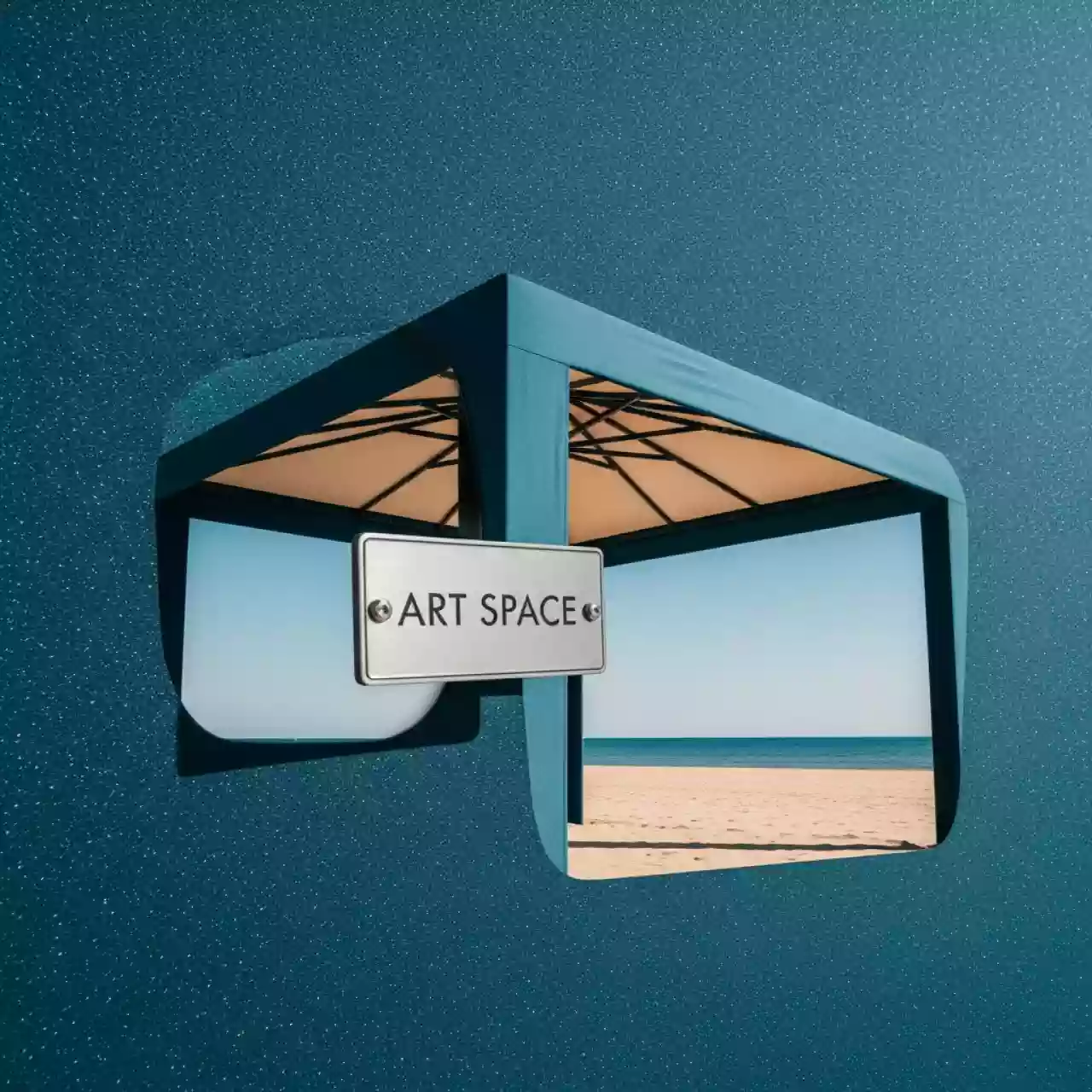 Аренда Зонт профессиональный 3х3 м Lipari на пляже «Ривьера» — ART SPACE