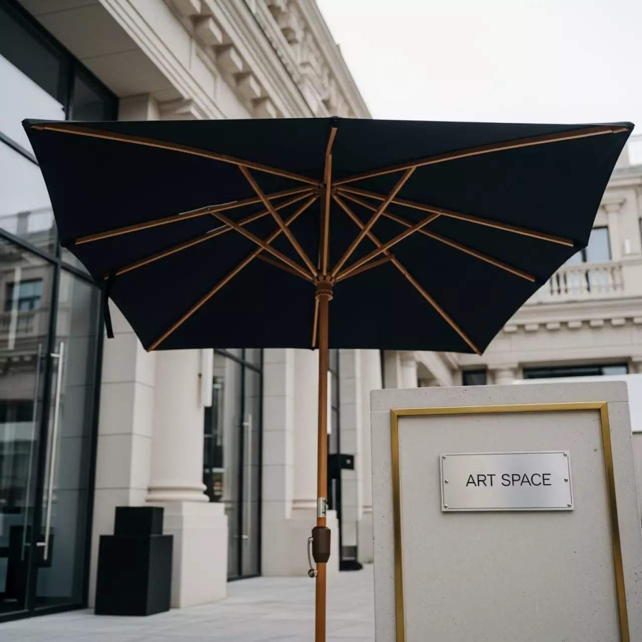 Аренда Зонт профессиональный Astro Timber 3х4 м в Skypark Sochi — ART SPACE