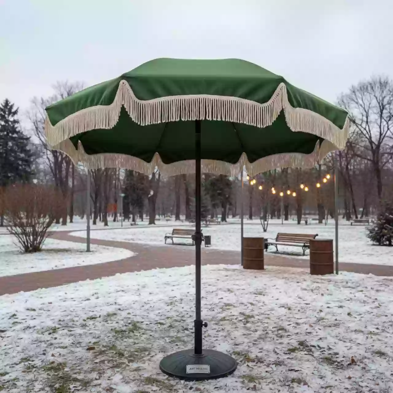 Аренда Зонт профессиональный Avocado Boho 2,5 м в парке «Ривьера» — ART SPACE