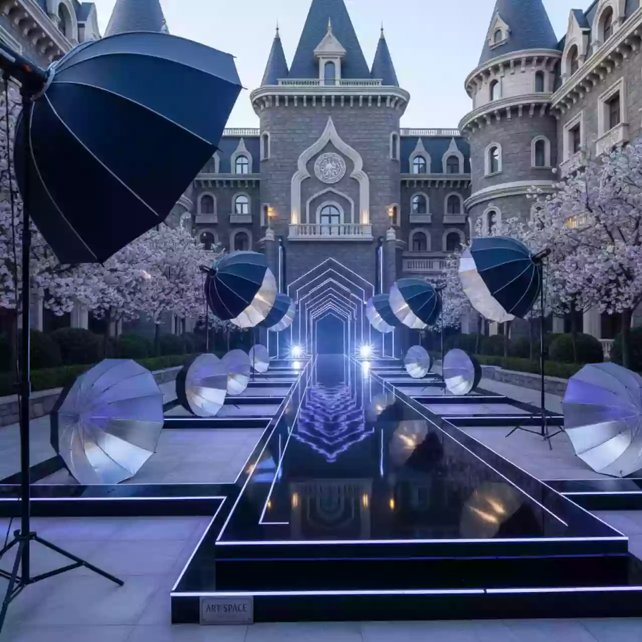 Аренда Зонт профессиональный Classic 2 м в отеле «Богатырь» — ART SPACE