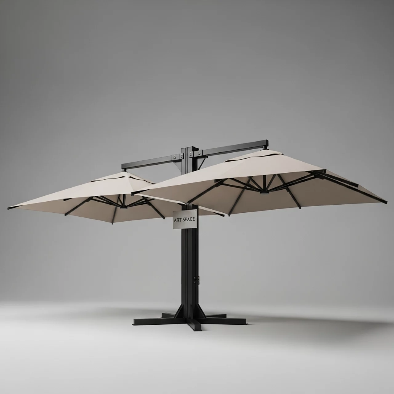 Аренда Зонт профессиональный двухкупольный Duo Spectra 5.4х2.85 м в Gamma Sirius — ART SPACE