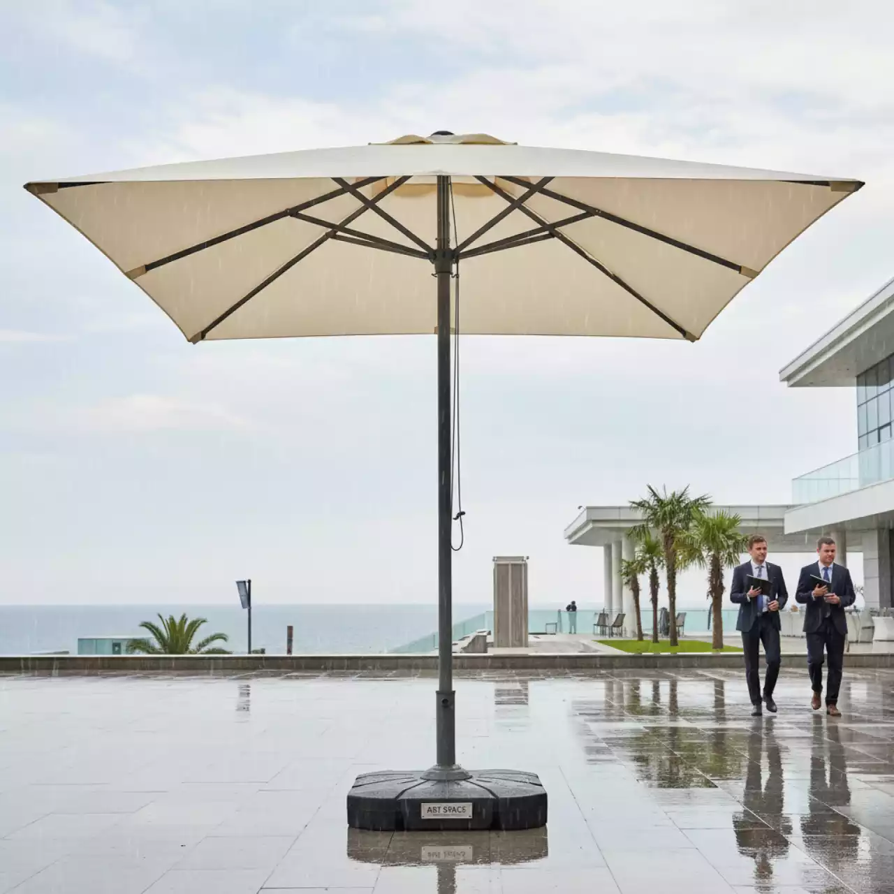 Аренда Зонт профессиональный Fiesole 3х3 м в отеле Radisson Lazurnaya — ART SPACE