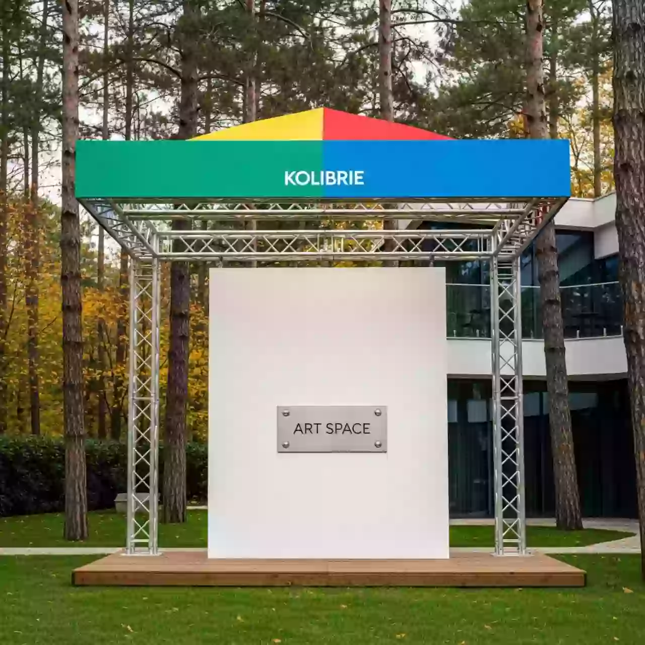 Аренда Зонт профессиональный Kolibrie 5,64x5,64 м в санатории «Октябрьский» — ART SPACE