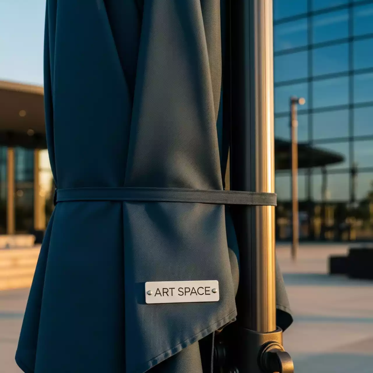 Аренда Зонт профессиональный Leonardo Braccio 4х4 м в Керлинговом центре «Ледяной куб» — ART SPACE