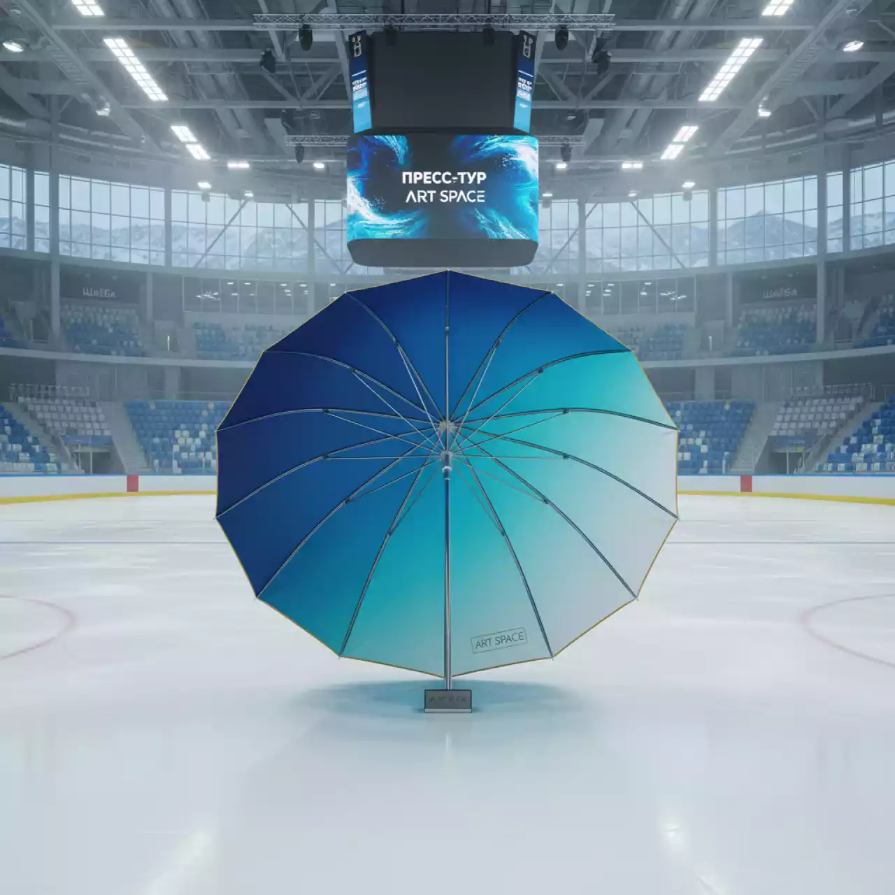 Аренда Зонт профессиональный Maldive Ø2 м в ледовой арене «Шайба» — ART SPACE
