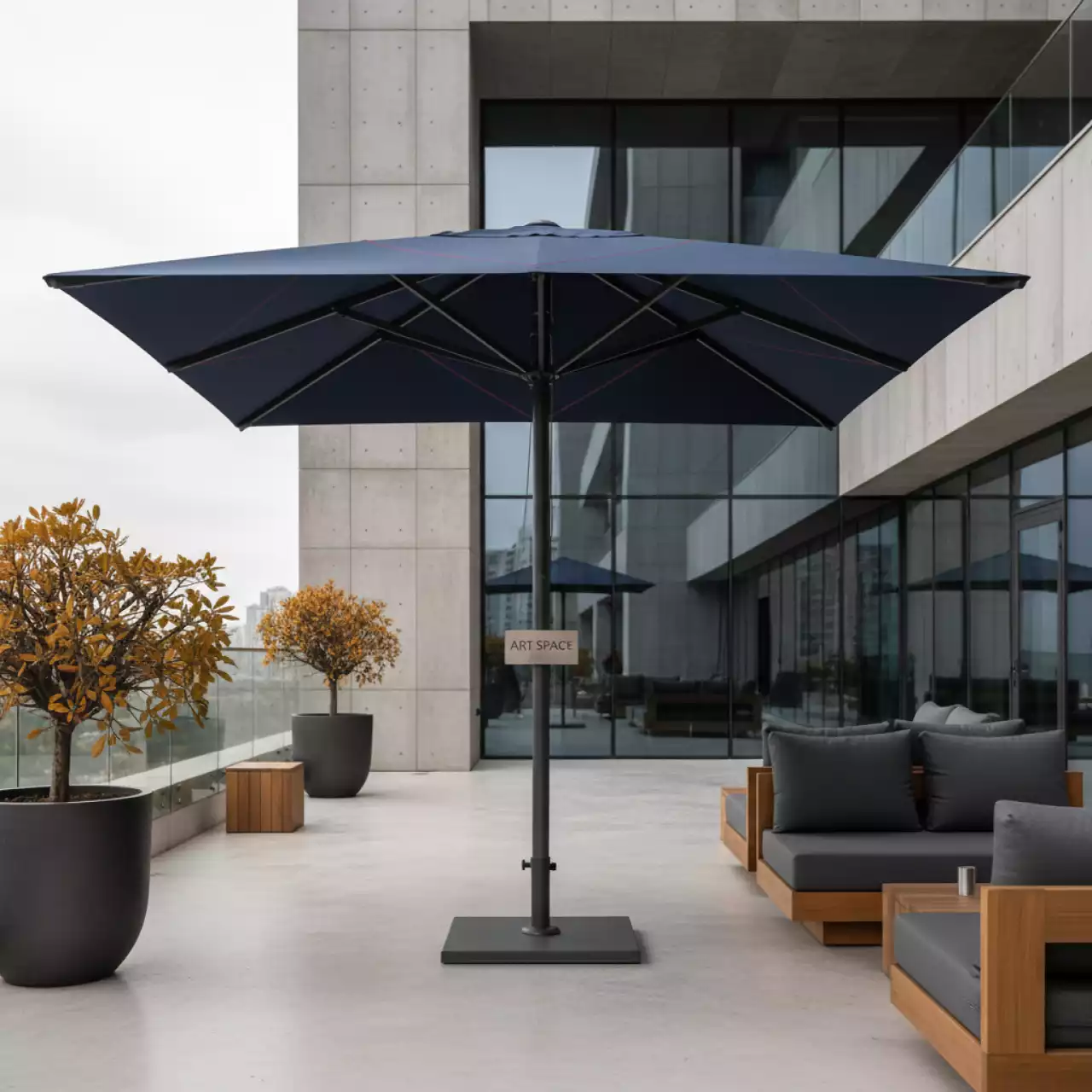 Аренда Зонт профессиональный Moonshadow Ø2,4 м в Mantera Supreme — ART SPACE