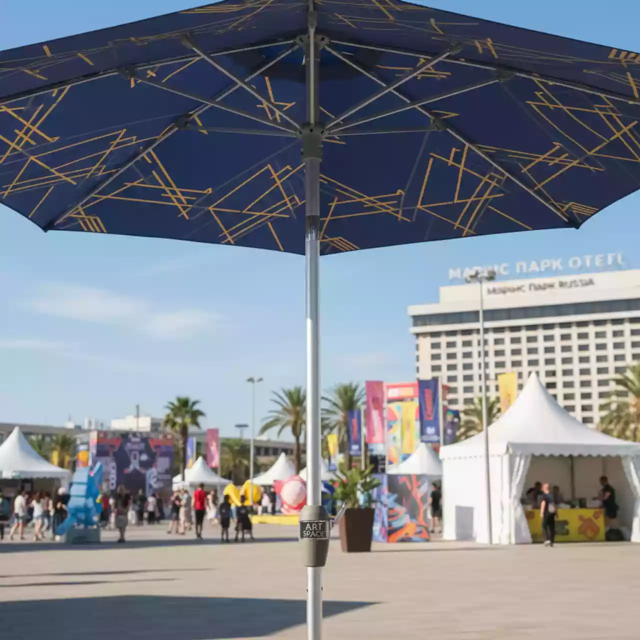 Аренда Зонт профессиональный Napoli Standard 3х3 м в Маринс Парк Отеле — ART SPACE