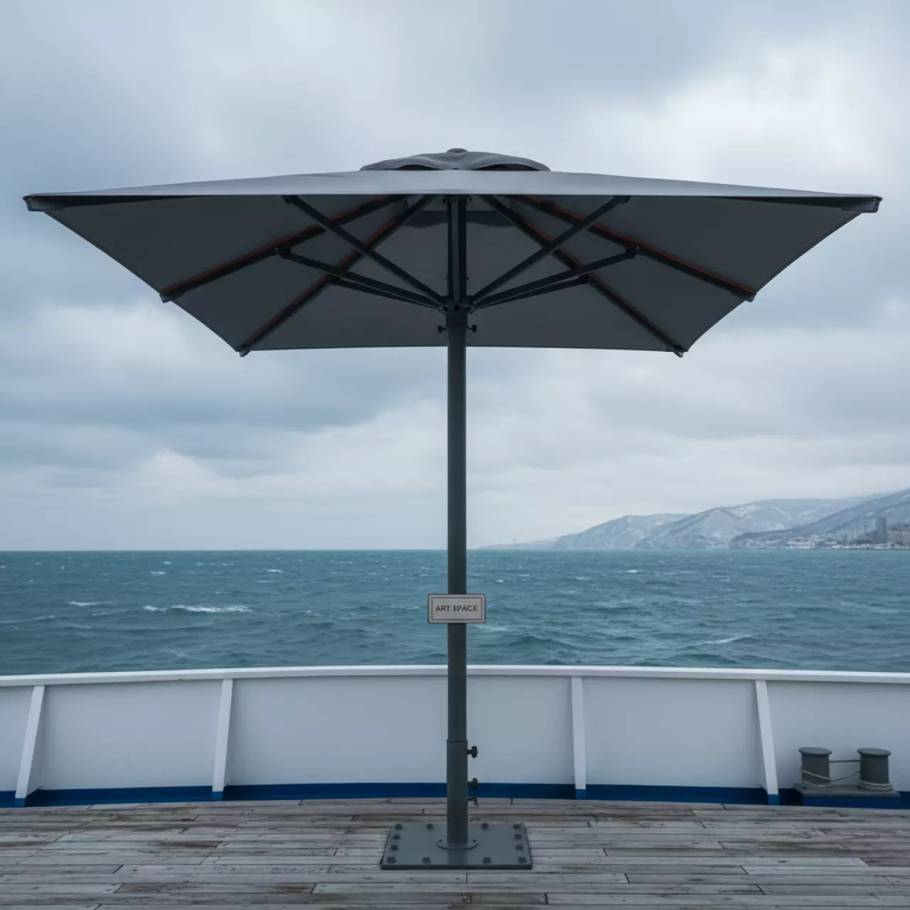 Аренда Зонт профессиональный Pagoda 3,5 м на теплоходе «Дагомыс» — ART SPACE