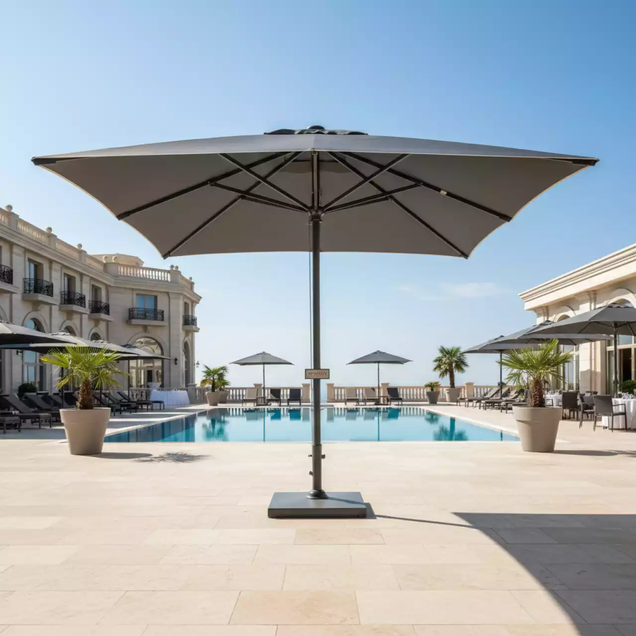 Аренда Зонт профессиональный Palladio Standard 3х3 м в гранд-отеле «Жемчужина» — ART SPACE