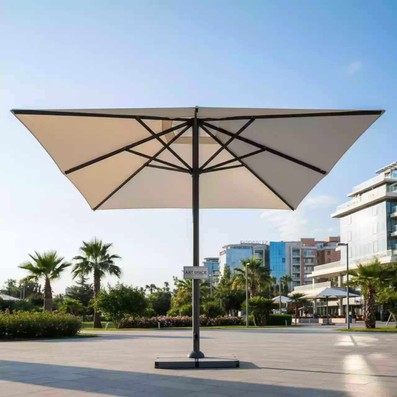 Аренда Зонт профессиональный Rodi 3х3,5 м в City Park Hotel Sochi — ART SPACE