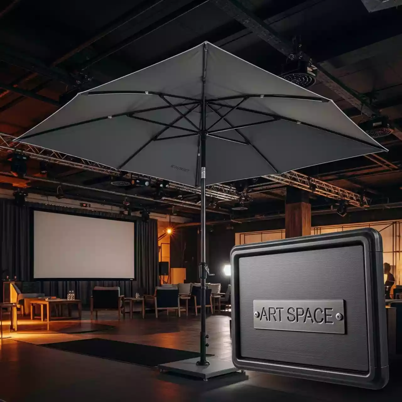 Аренда Зонт профессиональный Talento 3,5х3,5 м в Karat Resort — ART SPACE