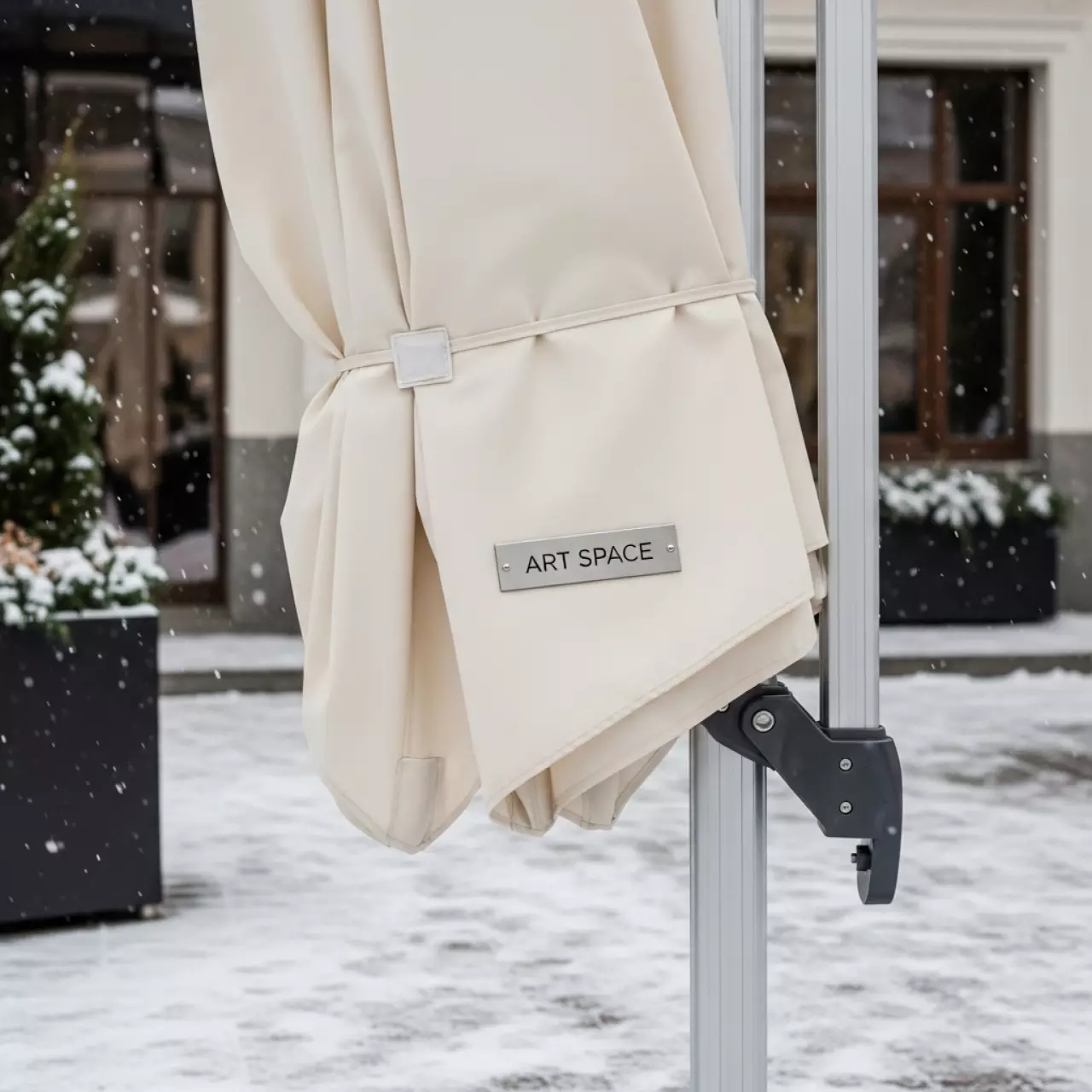 Аренда Зонт садовый Garden Way Rio А002 3500 кремовый в ресторане «Паруса» — ART SPACE