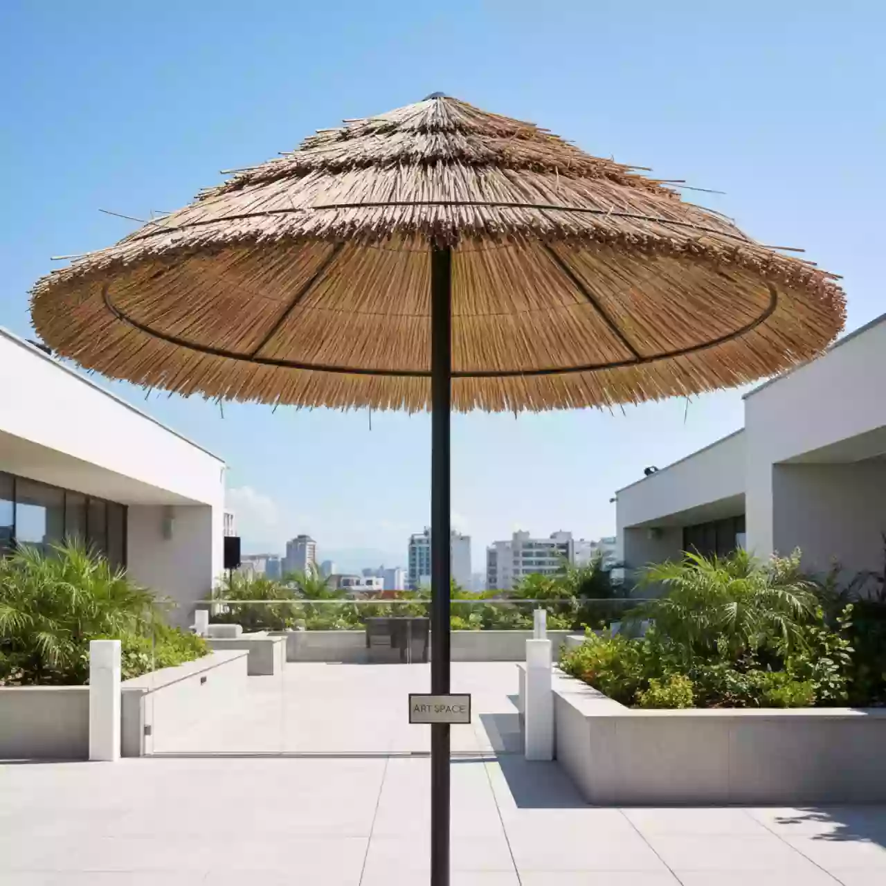 Аренда Зонт соломенный Africana 2,5 м в отеле Radisson Lazurnaya — ART SPACE