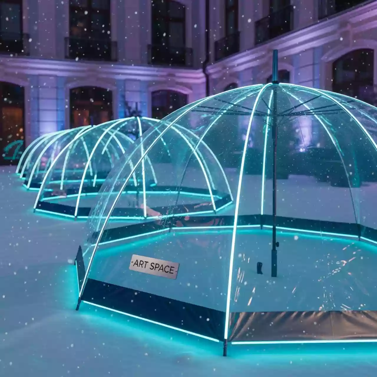 Аренда Зонт трость прозрачный в Boutique Hotel PORTUM 1905 — ART SPACE