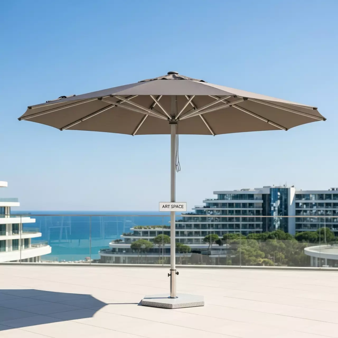 Аренда Зонт уличный 2,6 м в Swissôtel Resort Sochi Kamelia — ART SPACE