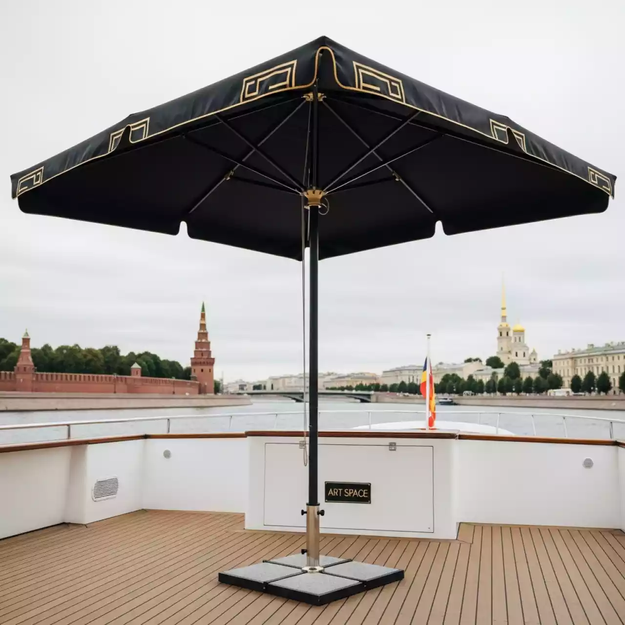 Аренда Зонт уличный 2x2 м на теплоходе «Дагомыс» — ART SPACE