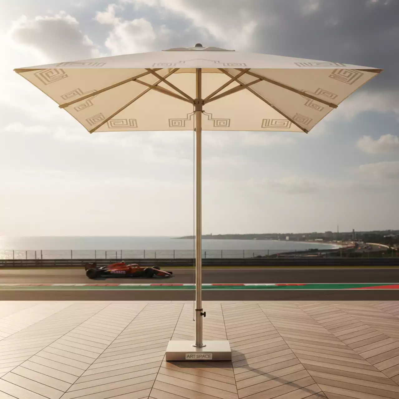 Аренда Зонт уличный лайт в банкетном зале «Дельфин» — ART SPACE