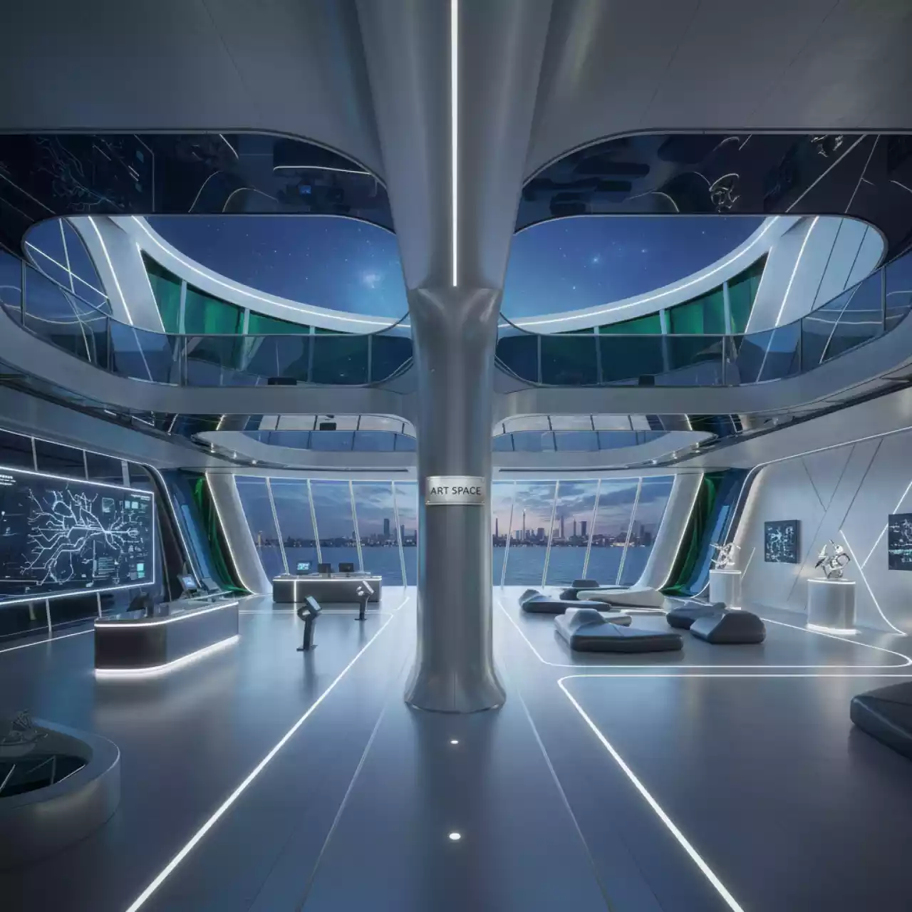 Аренда Зоны пассажирские в комплексе Sea Galaxy — ART SPACE