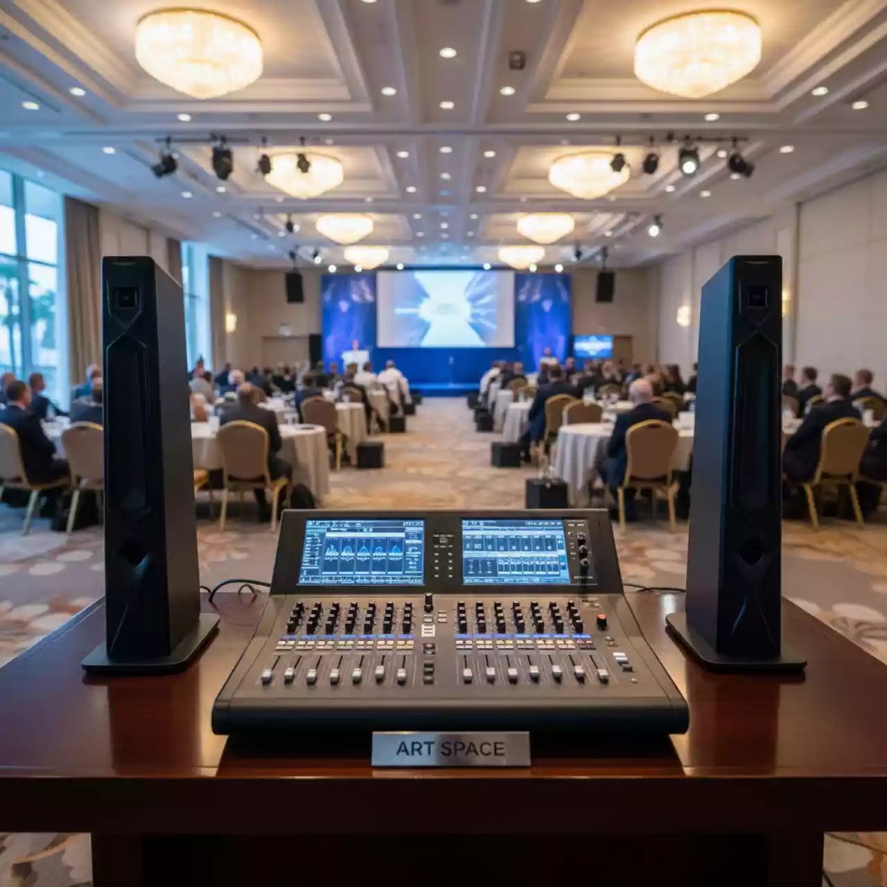 Аренда Звук 2 кВт в отеле Radisson Lazurnaya — ART SPACE