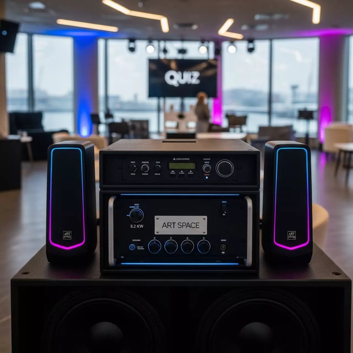 Аренда Звук 3,2 кВт на территории Морпорта Сочи — ART SPACE