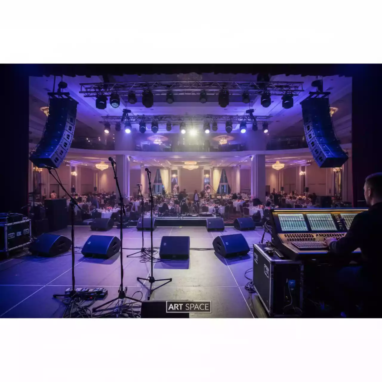 Аренда Звук для группы Серьга и Сергея Галанина в Radisson Hotel Rosa Khutor — ART SPACE