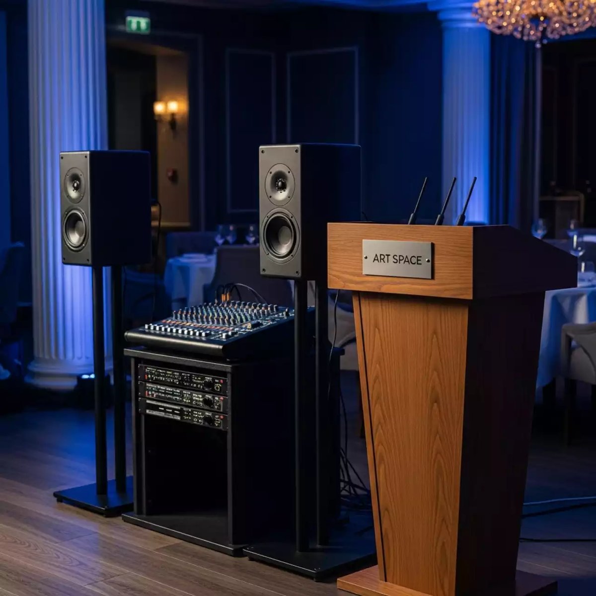 Аренда Звук для конференций и семинаров в ресторане «D.O.M» — ART SPACE