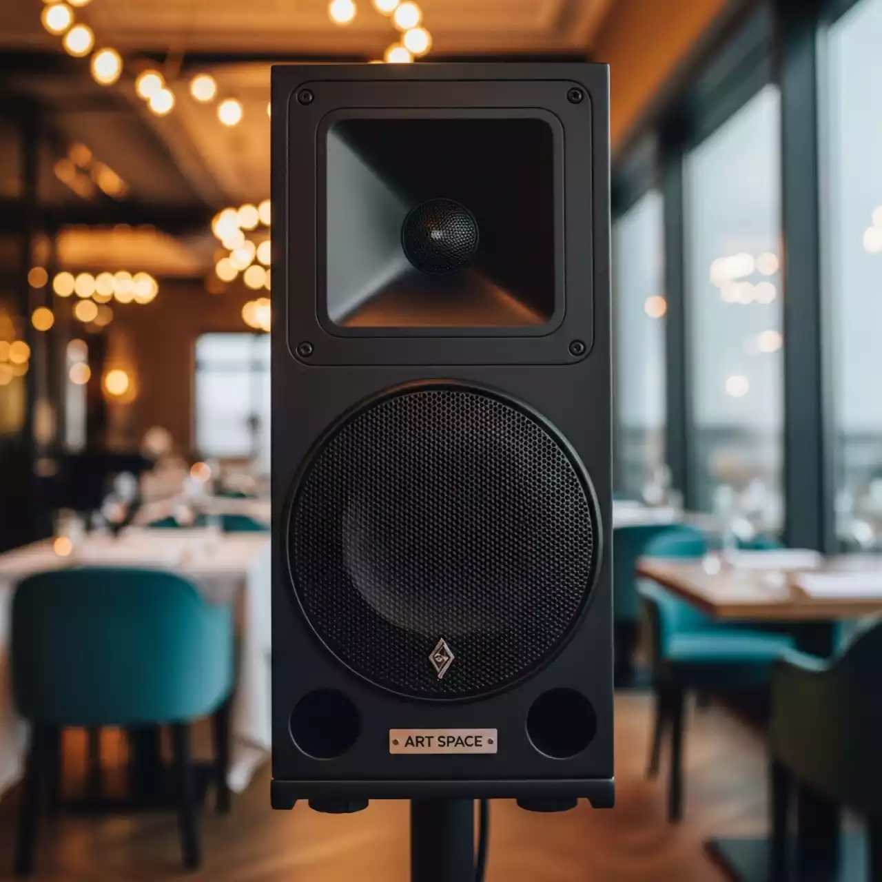 Аренда Звук Electro Voice 1 кВт в ресторане «La Terrazza» — ART SPACE