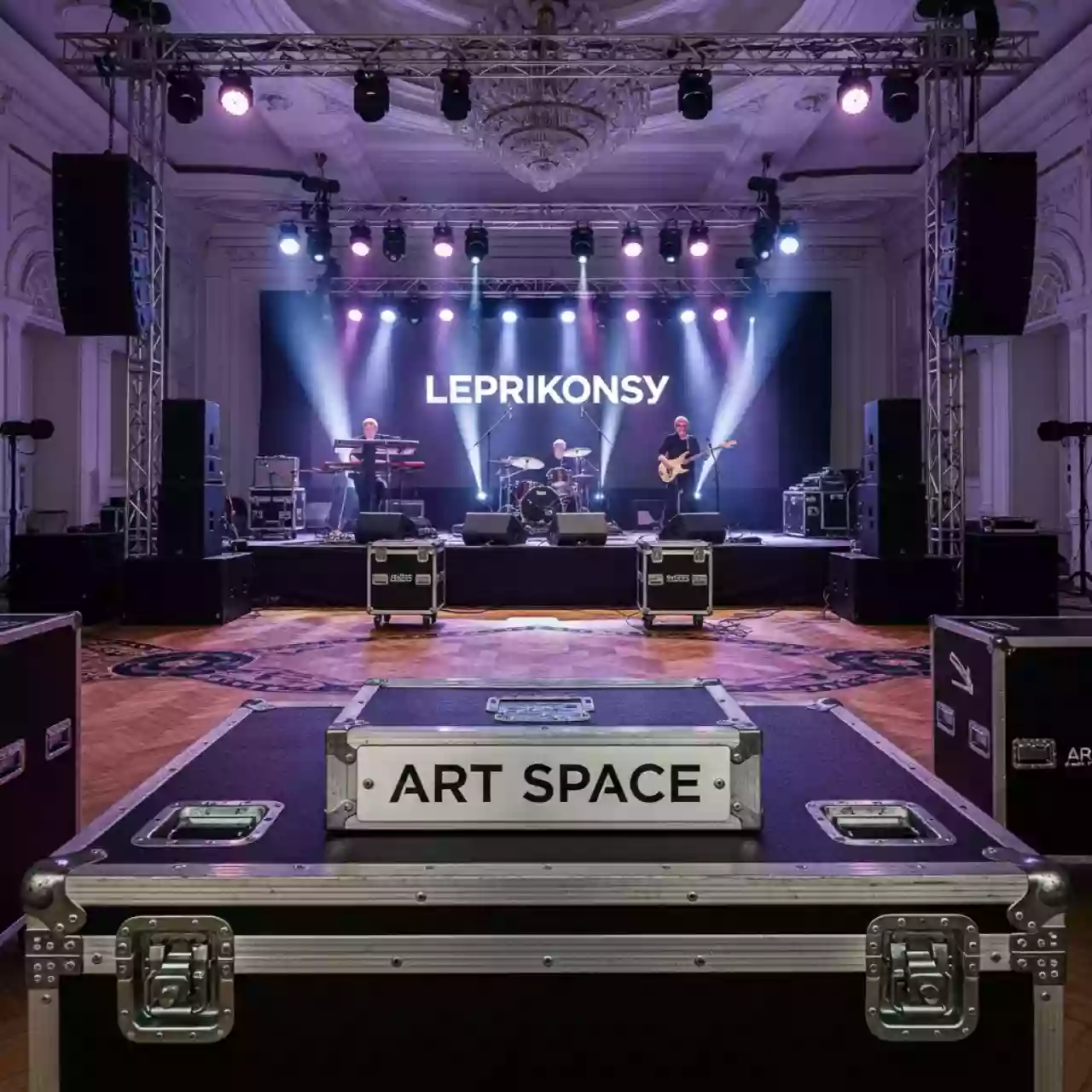 Аренда Звук и свет для технического райдера группы Леприконсы в Radisson Blu Олимпийский 5 — ART SPACE