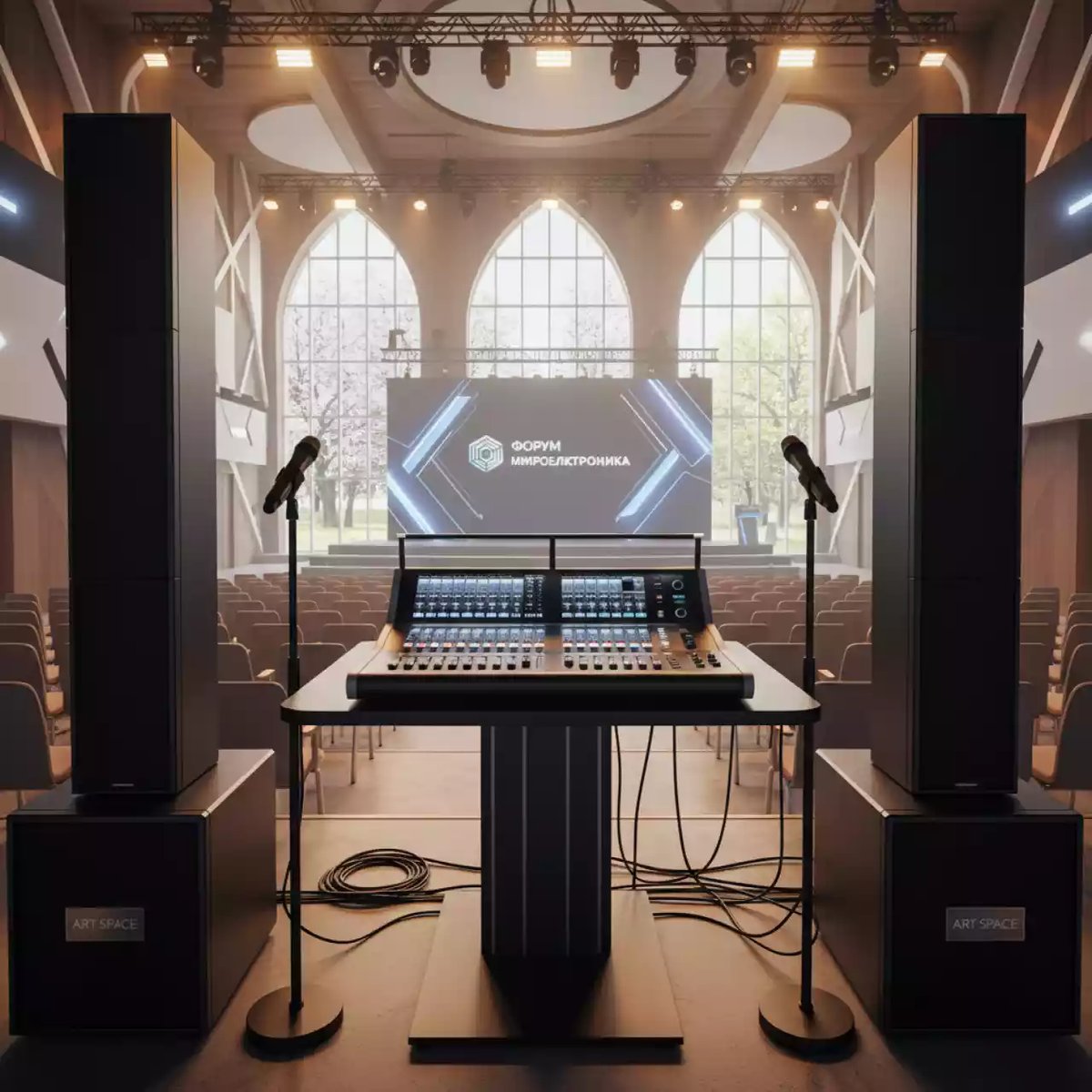 Аренда Звук комплект № 5 в Alpha Sirius — ART SPACE