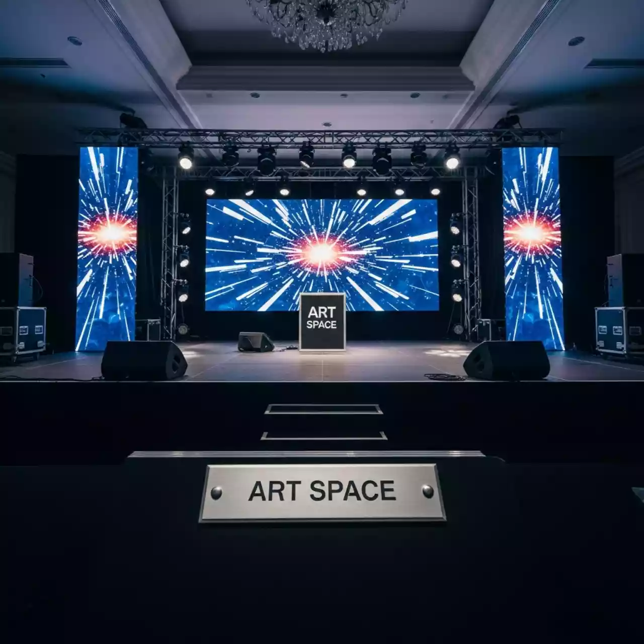 Аренда звука светодиодного экрана и мобильной сцены в Imeretinskiy Hotel — ART SPACE