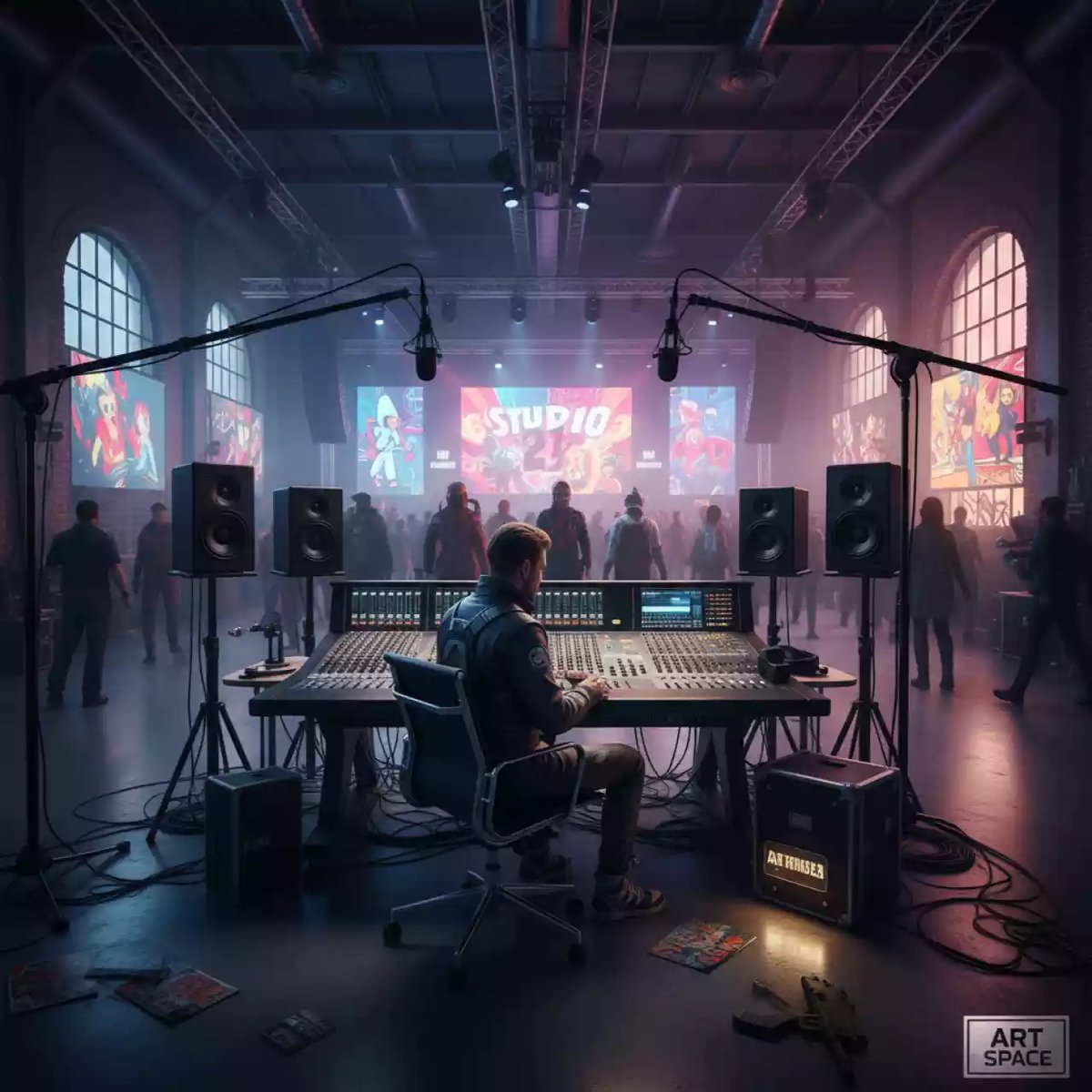 Аренда Звукооператор в лофте «Студия 21» — ART SPACE