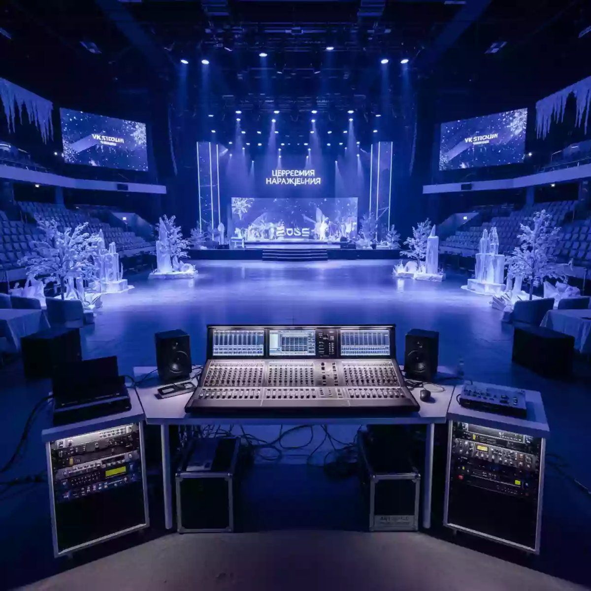 Аренда Звукорежиссер для мероприятия в VK Stadium Sirius — ART SPACE