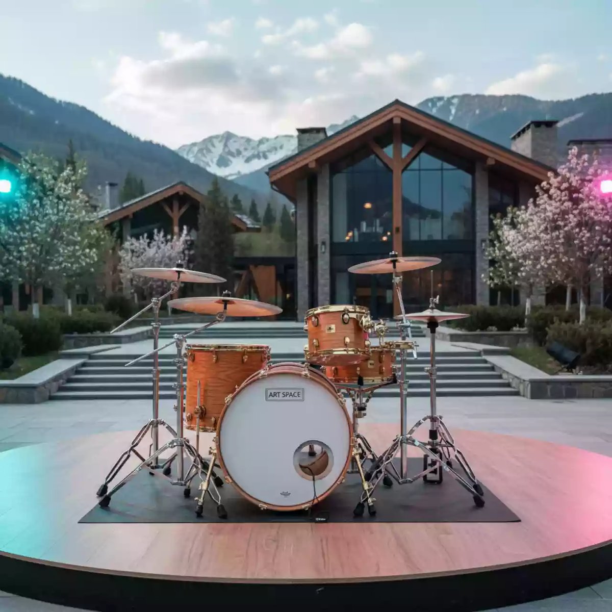 Аренда Звуковое оборудование Yamaha Maple Custom в этно-парке «Моя Россия» — ART SPACE