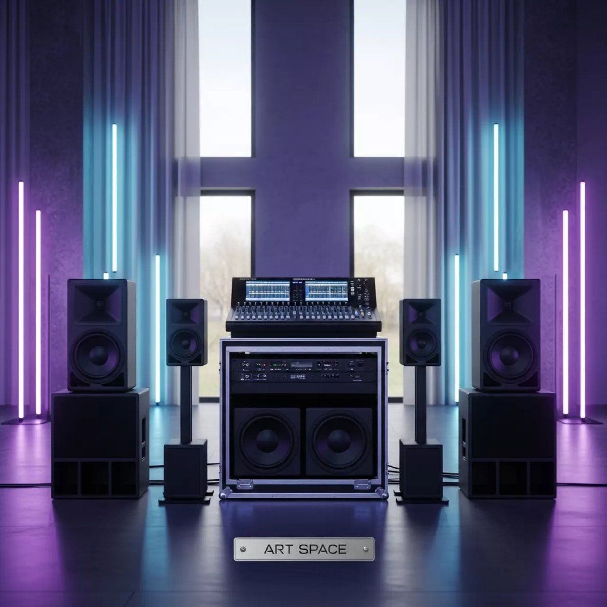 Аренда Звуковой комплект 4 кВт в санатории «Русь» — ART SPACE