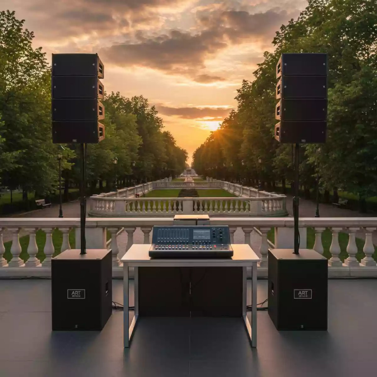 Аренда Звуковой комплект 6 в парке «Ривьера» — ART SPACE