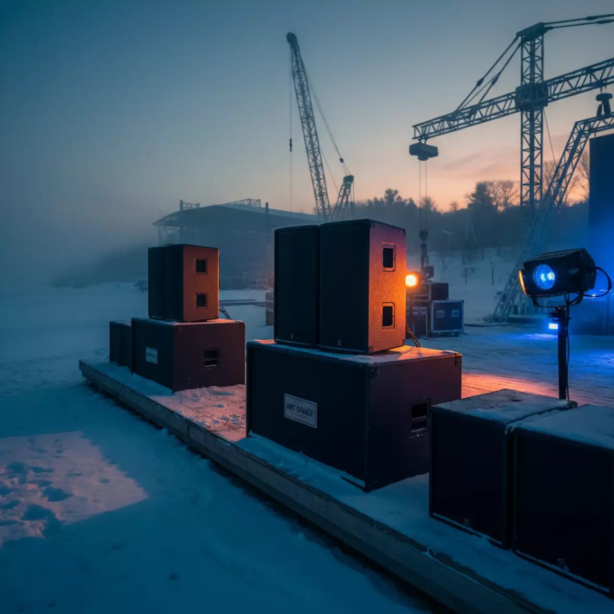 Аренда Звуковой комплект для помещения до 100 м² 3 в пляжном комплексе VinoGrad — ART SPACE