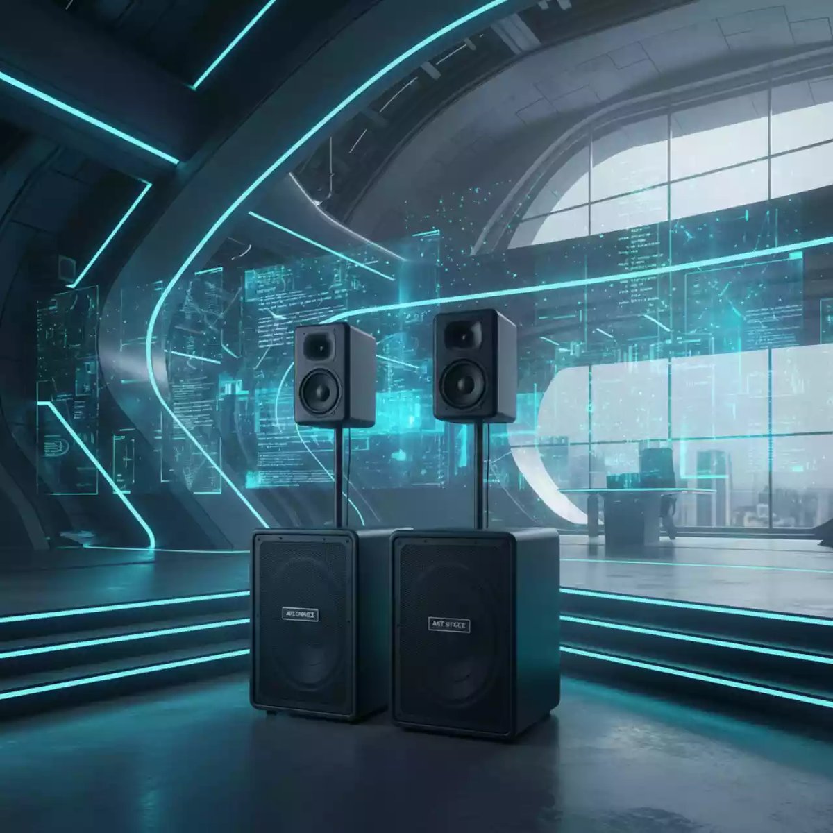 Аренда Звуковой комплект из 2 сабвуферов d&b Q Sub и 2 сателлитов Q7 в санатории «Октябрьский» — ART SPACE