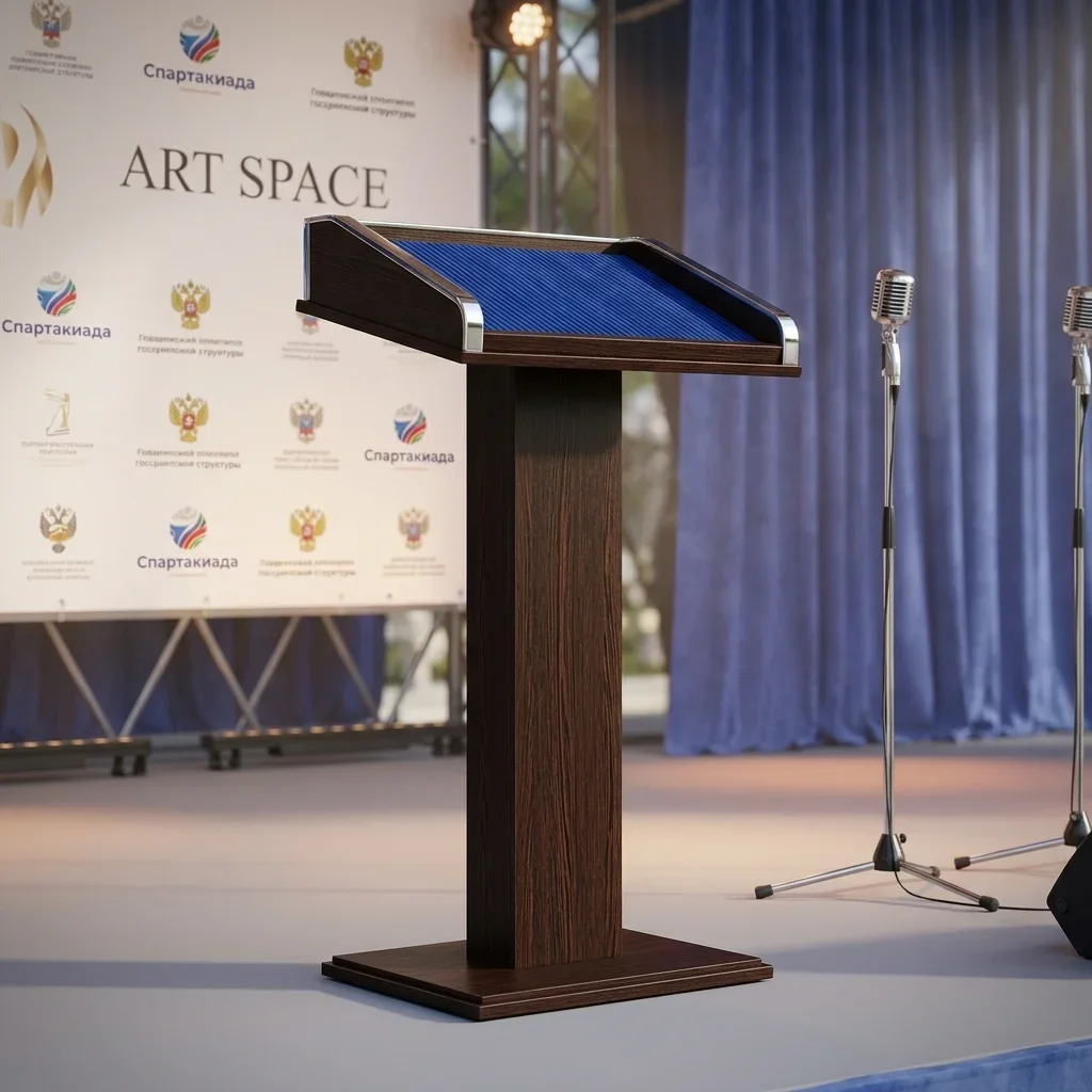 Аренда Коричневая трибуна спикера Сочи от ART SPACE