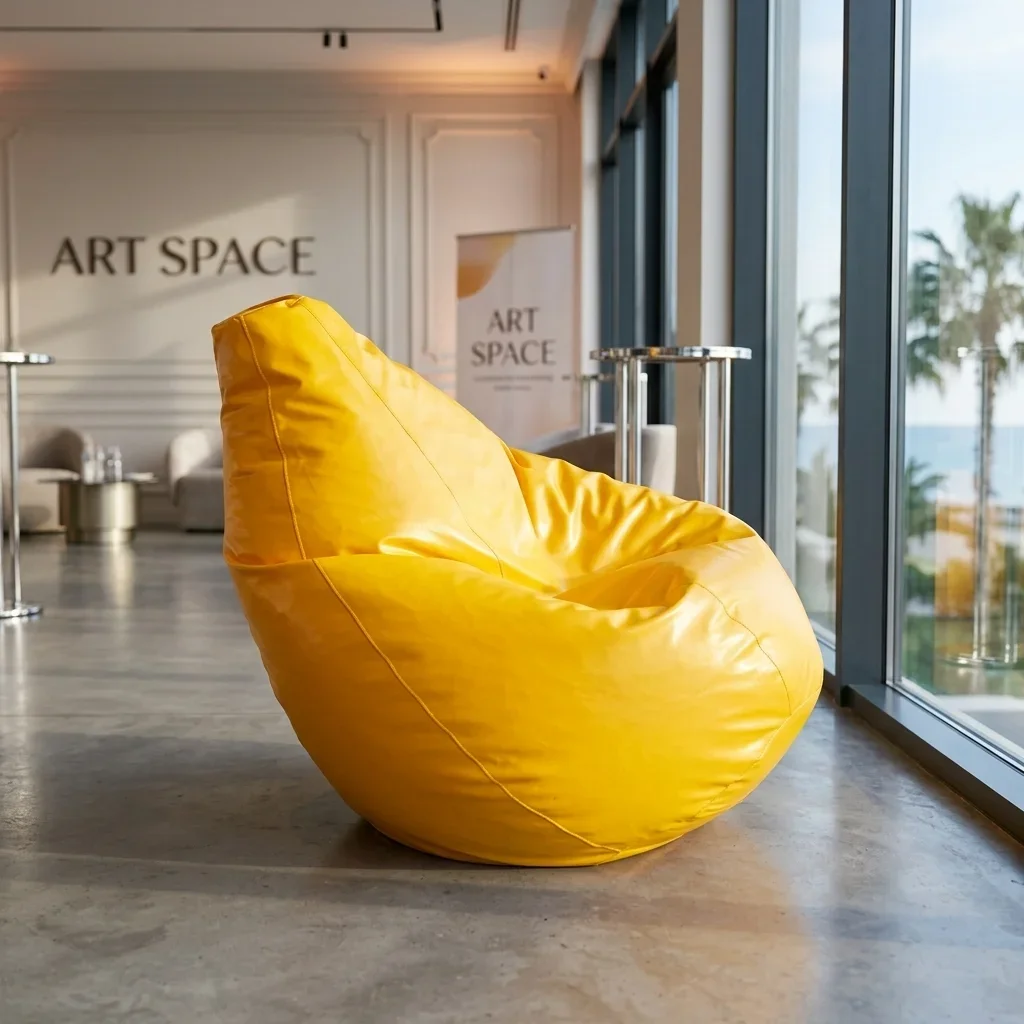 Аренда Желтое кресло-мешок Сочи в Gamma Sirius | ART SPACE