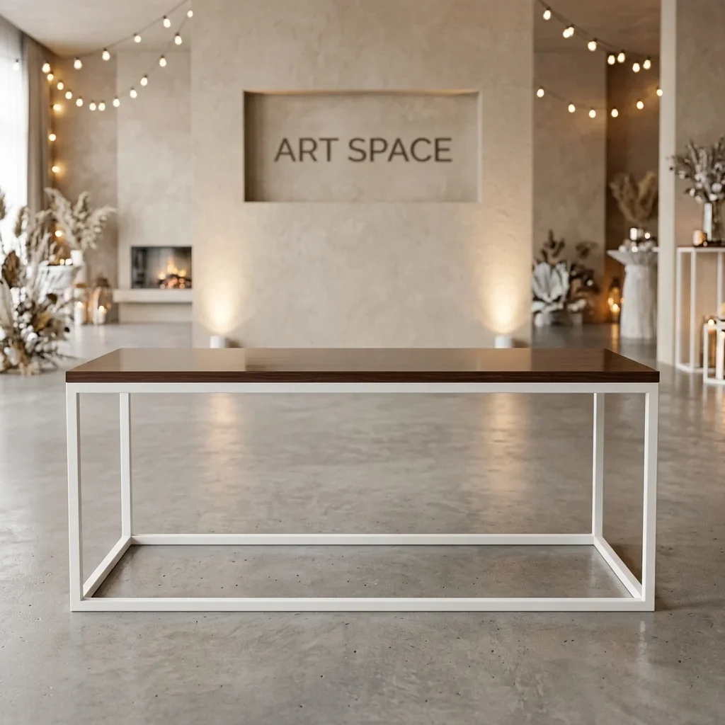 Аренда банкетки White Wood в Сочи — заказать в ART SPACE