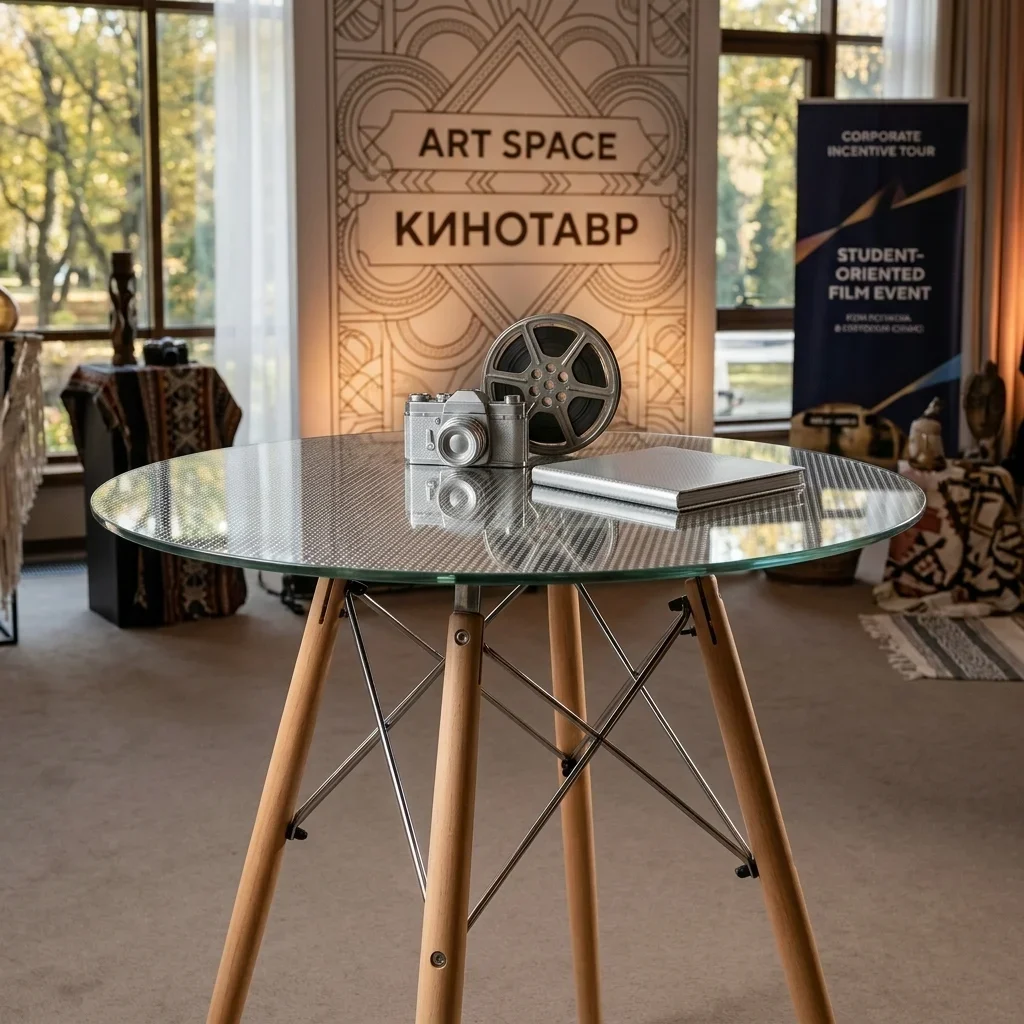 Аренда банкетного стола Eames DSW Glass Сочи