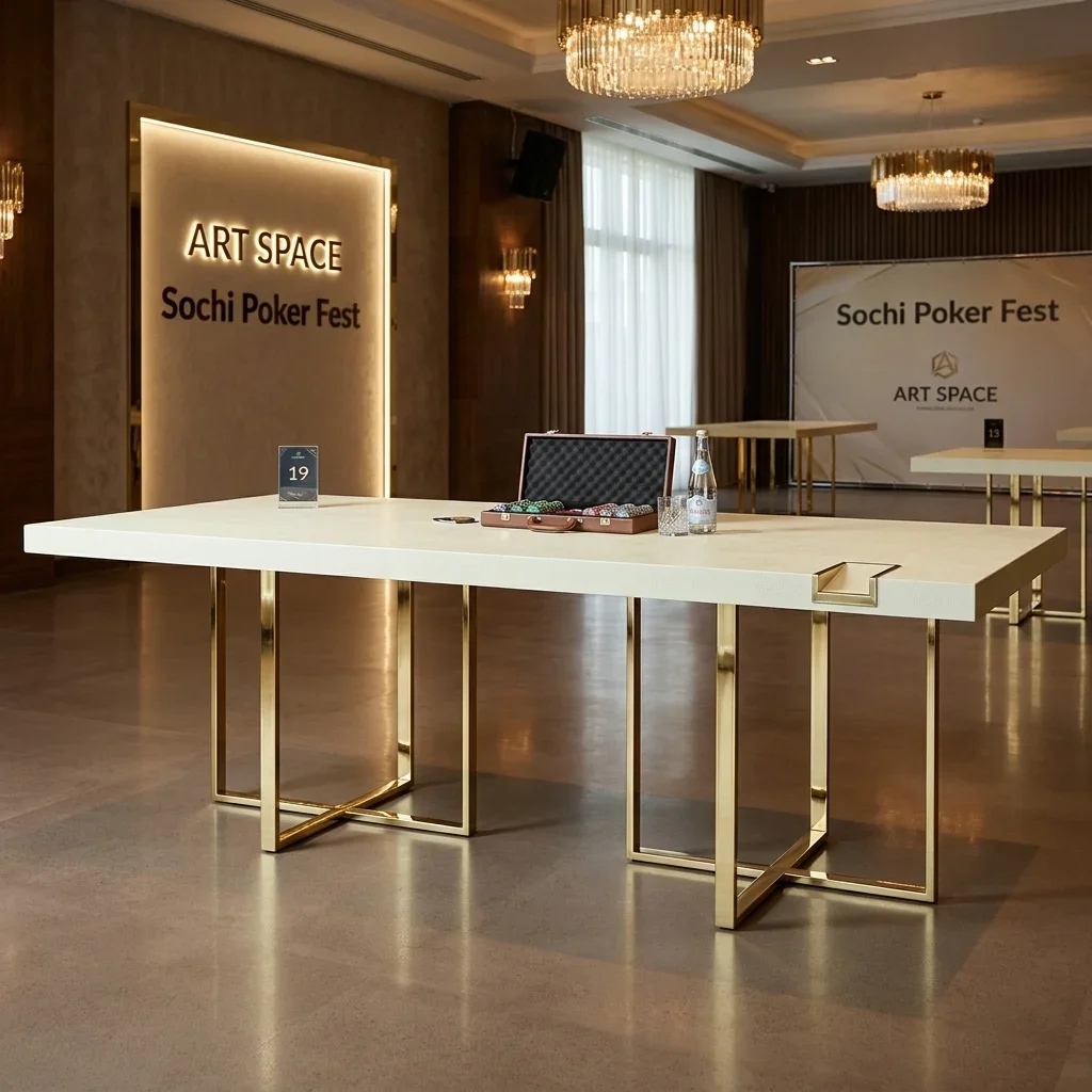 Аренда банкетного стола Redmond Gold & White в Сочи