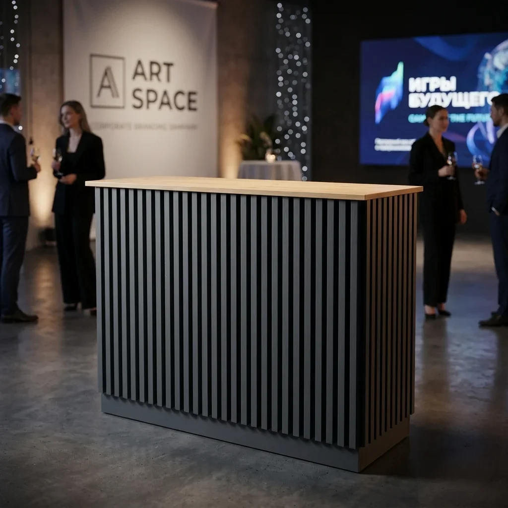 Аренда барной стойки Timber 120 Graphite в Сочи