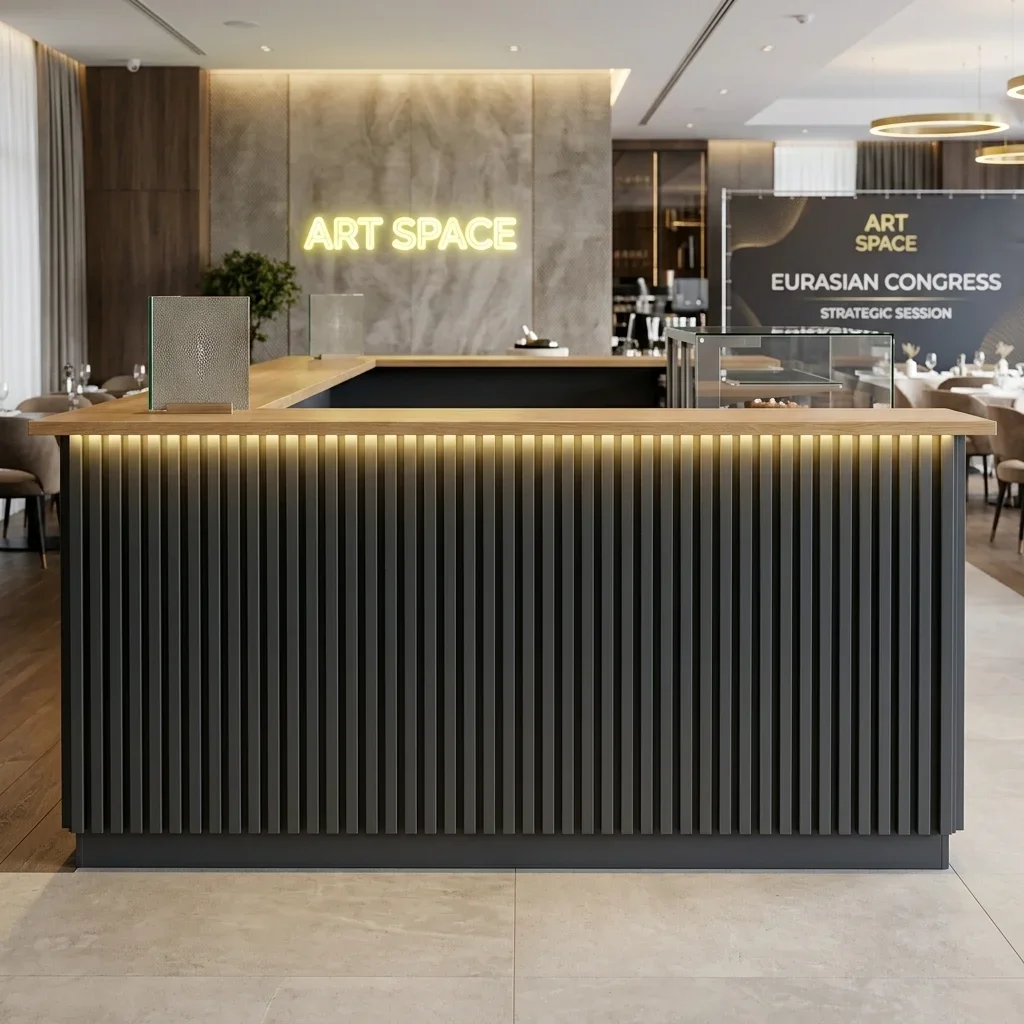 Аренда барной стойки Timber Graphite в Сочи