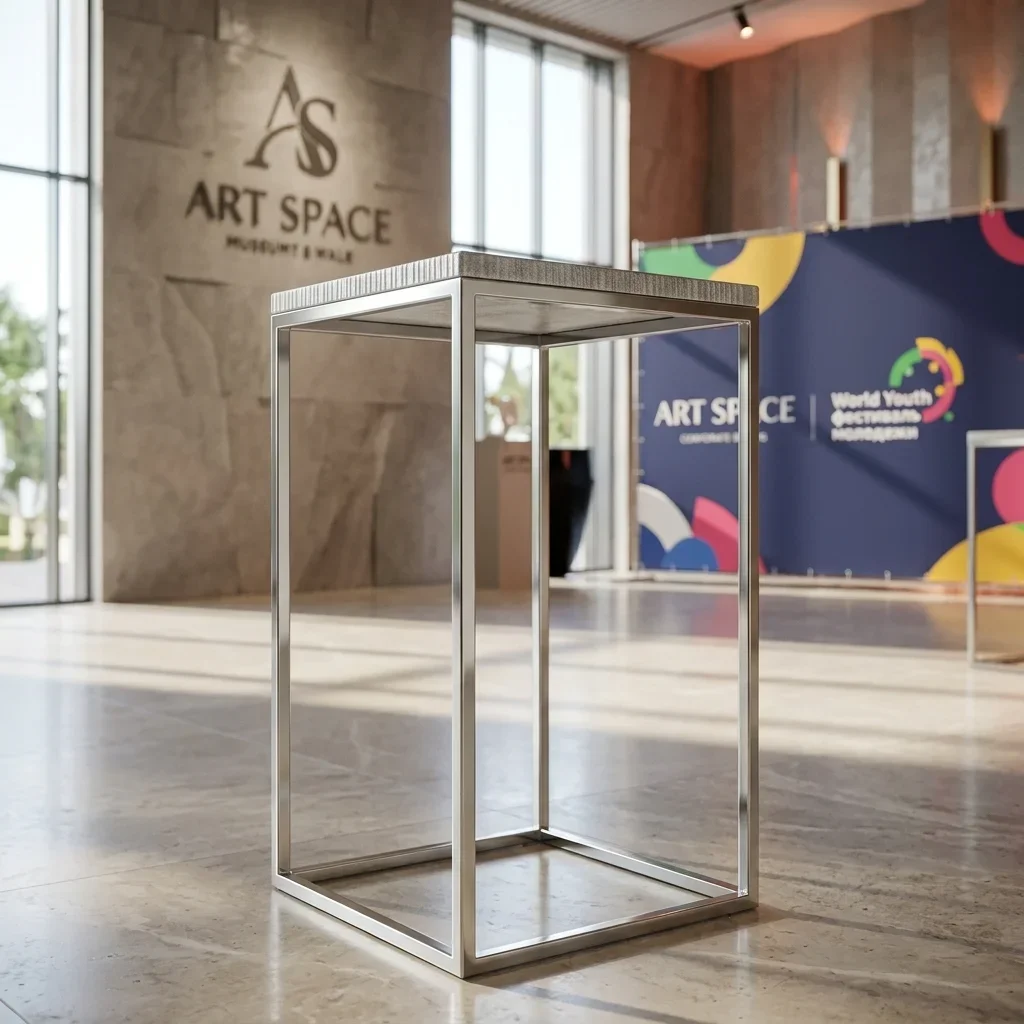 Аренда белого фуршетного стола в Сочи | ART SPACE