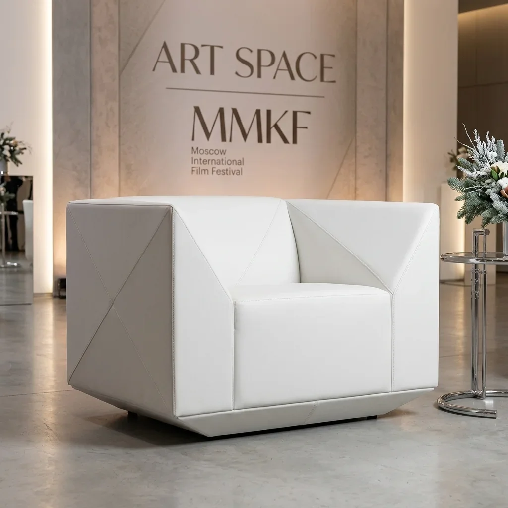 Аренда белого кресла Diamond в Сочи — ART SPACE
