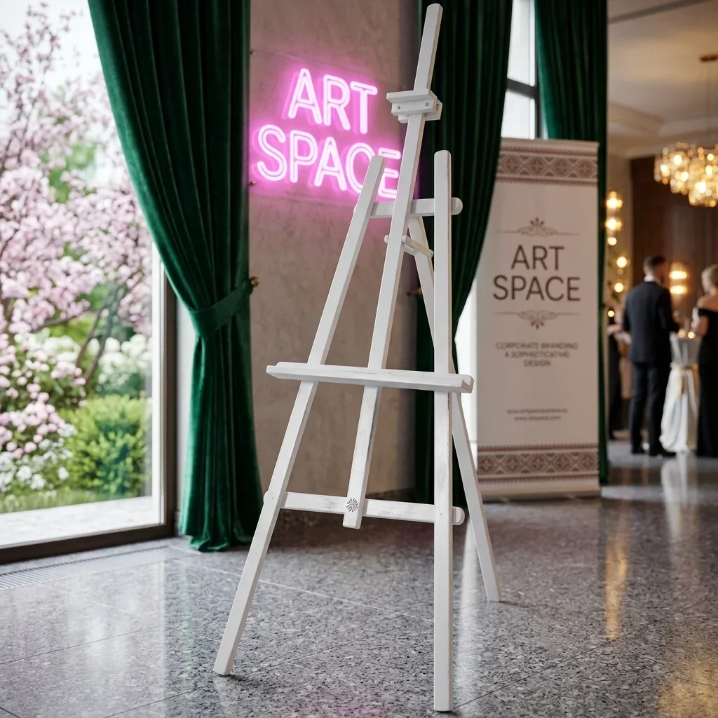 Аренда белого мольберта в Сочи от ART SPACE