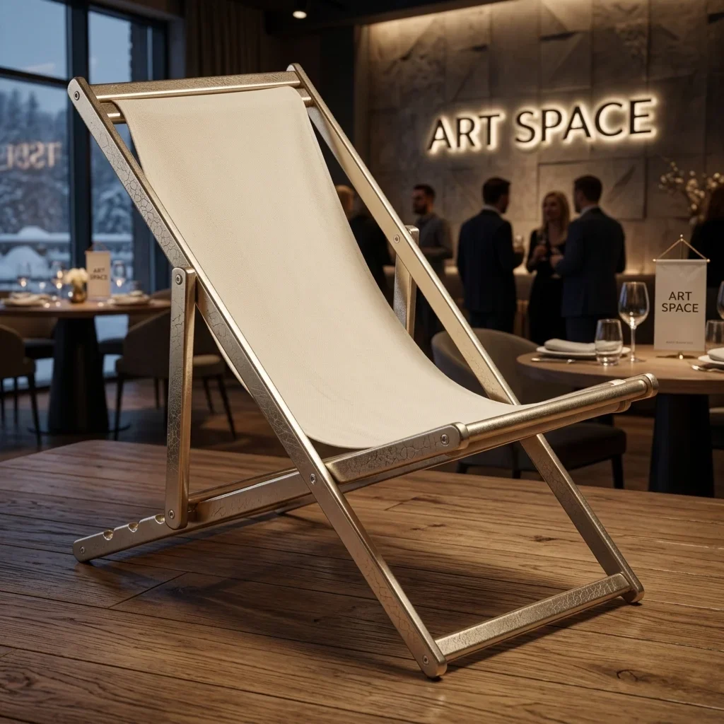 Аренда белого шезлонга Бриз Сочи — ART SPACE